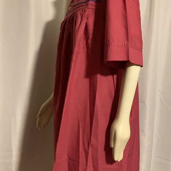 Vintage Embroidered Porch Dress Size Large - Picture 14 of 16